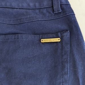 Michael Kors size 2 blue and gold jeans